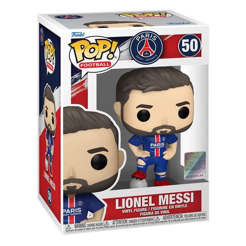 FIGURA LIONEL MESSI 9 CM PARIS SAINT-GERMAIN F.C. POP! FOOTBALL VINYL