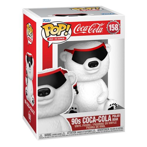 FIGURA POP! AD ICONS VINYL POLAR BEAR (90'S) COCA-COLA  9CM