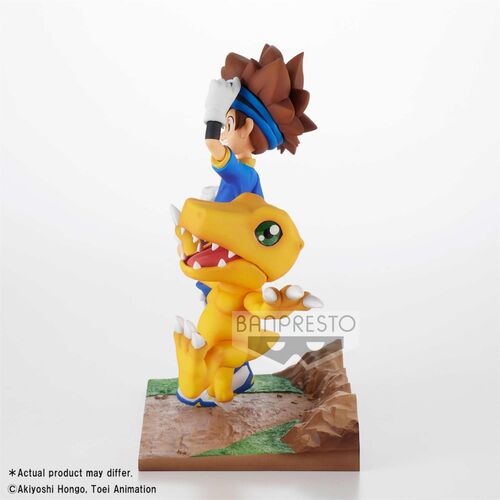 FIGURA TAICHI & AGUMON FIG 15 CM DIGIMON ADVENTURE DXF ADVENTURE ARCHIVES