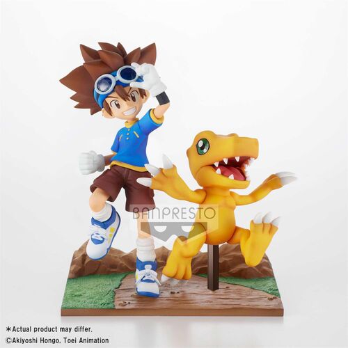 FIGURA TAICHI & AGUMON FIG 15 CM DIGIMON ADVENTURE DXF ADVENTURE ARCHIVES