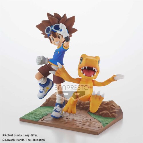 FIGURA TAICHI & AGUMON FIG 15 CM DIGIMON ADVENTURE DXF ADVENTURE ARCHIVES