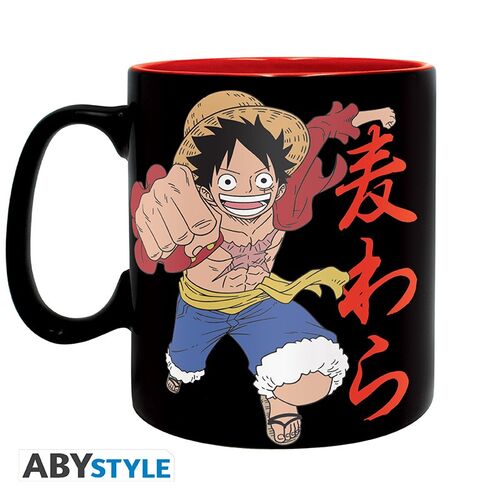 TAZA ONE PIECE 460 ML - LUFFY & SKULL