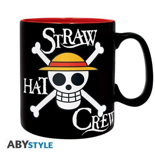 TAZA ONE PIECE 460 ML - LUFFY & SKULL