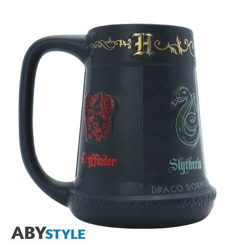 TAZA 3D 650ML HARRY POTTER FOUR HOUSES