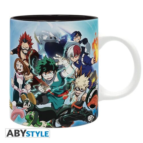 TAZA MY HERO ACADEMIA 320 ML - "HEROES VS. VILLAINS"