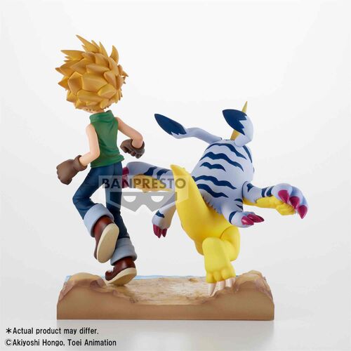 FIGURA YAMATO & GABUMON 15 CM DIGIMON ADVENTURE DXF ADVENTURE ARCHIVES