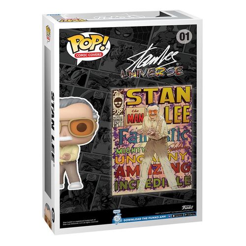 FIGURA STAN LEE POP! COMIC COVER VINYL 9 CM