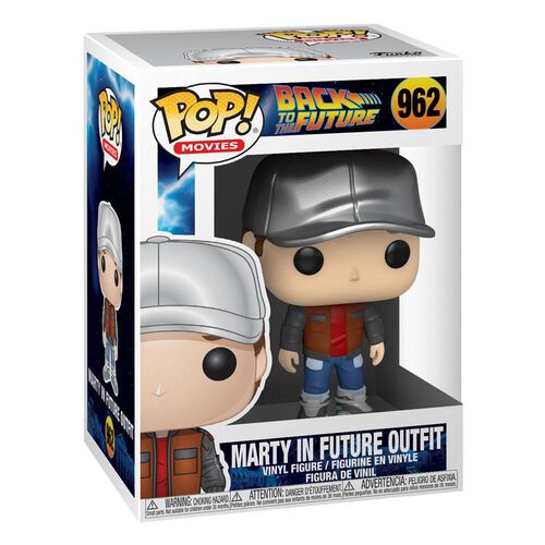 FIGURA MARTY IN FUTURE OUTFIT 9 CM REGRESO AL FUTURO POP! VINYL