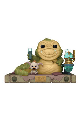 FIGURA STAR WARS RETURN OF THE JEDI 40TH ANNIVERSARY POP! DELUXE VINYL FIGURA JABBA W/SALACIOUS 9 CM