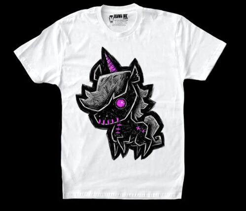 CAMISETA AKUMU THE MYTHICAL MISFIT MEN WHITE TSHIRT M