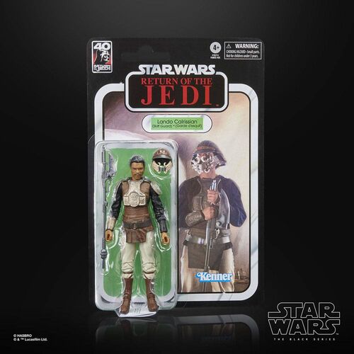 FIGURA STAR WARS EPISODE VI 40TH ANNIVERSARY BLACK SERIES LANDO CALRISSIAN (SKIFF GUARD) 15 CM