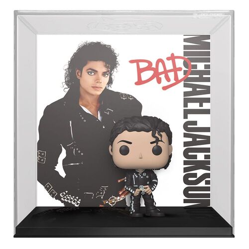 FIGURA MICHAEL JACKSON POP! ALBUMS VINYL FIGURA BAD 9 CM