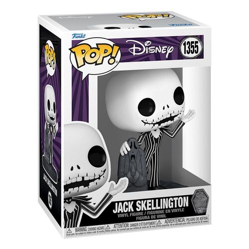 FIGURA POP! DISNEY VINYL JACK W/GRAVESTONE 9 CM PESADILLA ANTES DE NAVIDAD 30TH