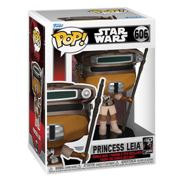 FIGURA LEIA (BOUSHH) 9 CM STAR WARS RETURN OF THE JEDI 40TH ANNIVERSARY POP! VINYL