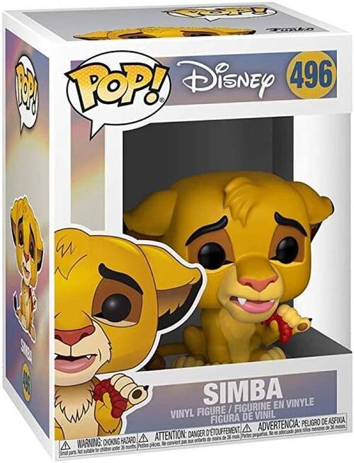 FIGURA SIMBA 9 CM EL REY LEN POP! VINYL