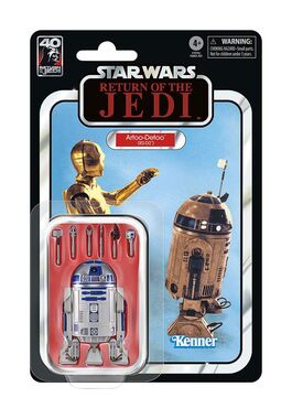 FIGURA ARTOO-DETOO (R2-D2) 10 CM STAR WARS EPISODE VI 40TH ANNIVERSARY BLACK SERIES