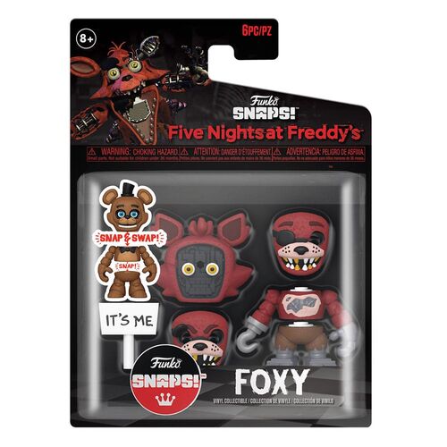 FIGURA SNAP FOXY 9 CM FIVE NIGHTS AT FREDDY'S