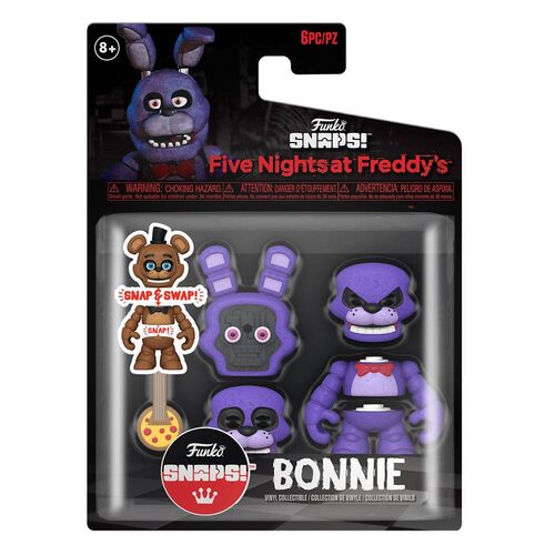 FIGURA SNAP BONNIE 9 CM FIVE NIGHTS AT FREDDY'S