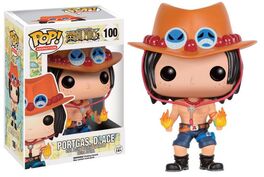 FIGURA PORTGAS D. ACE 9 CM ONE PIECE POP! TELEVISION VINYL