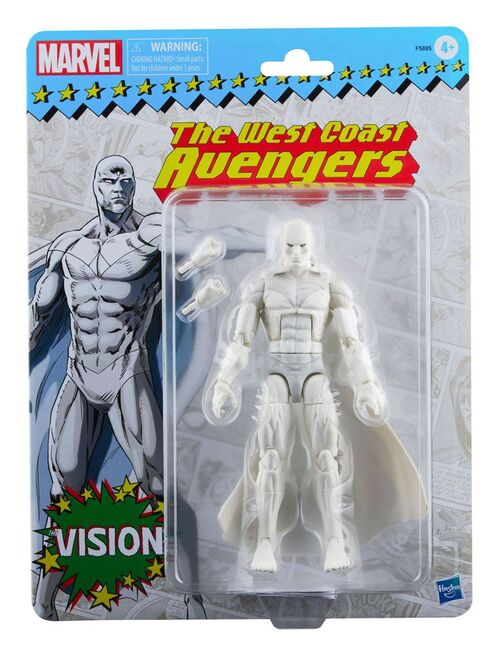 FIGURA 2022 VISION (THE WEST COAST AVENGERS) 15 CM MARVEL LEGENDS RETRO COLLECTION SERIES