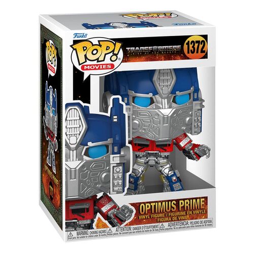 FIGURA OPTIMUS PRIME 9 CM TRANSFORMERS: EL DESPERTAR DE LAS BESTIAS POP! MOVIES VINYL