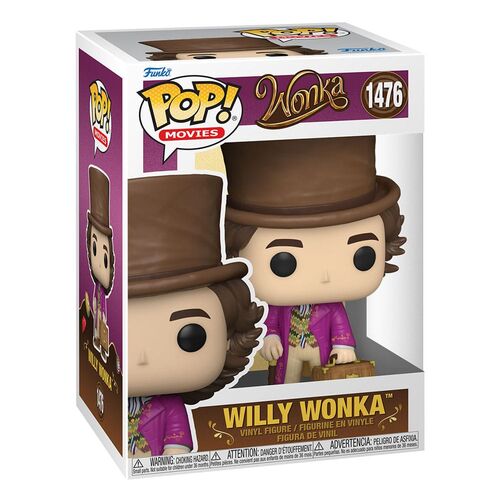 FIGURA POP! MOVIES VINYL WILLY WONKA 9 CM WILLY WONKA & LA FÁBRICA DE CHOCOLATE