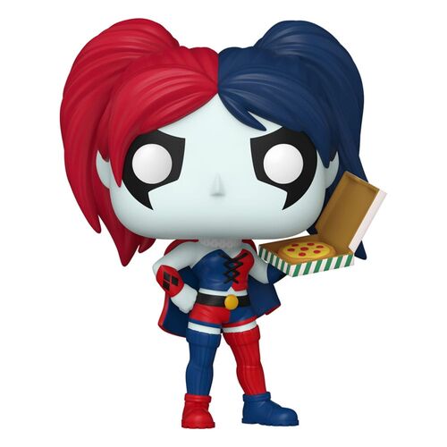 FIGURA POP! HEROES VINYL HARLEY WITH PIZZA 9 CM DC COMICS: HARLEY QUINN TAKEOVER