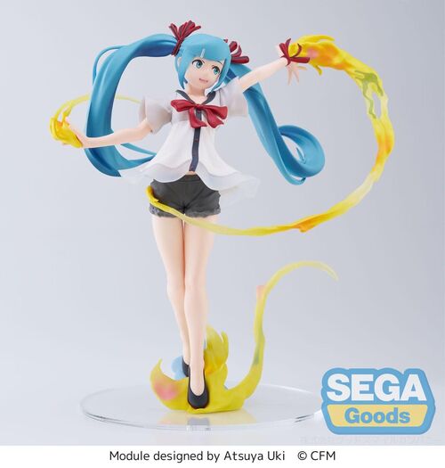 ESTATUA LUMINASTA PVC FIGURIZM HATSUNE MIKU SHINY T.R. 22 CM HATSUNE MIKU: PROJECT DIVA MEGA 39'S