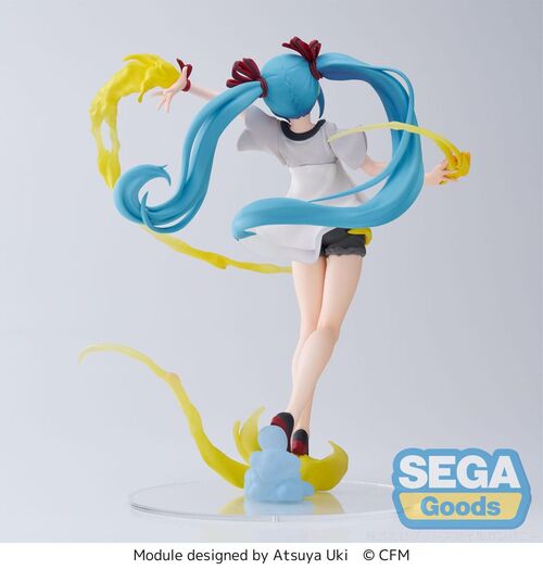 ESTATUA LUMINASTA PVC FIGURIZM HATSUNE MIKU SHINY T.R. 22 CM HATSUNE MIKU: PROJECT DIVA MEGA 39'S