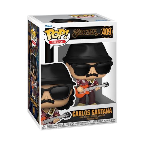 FIGURA CARLOS SANTANA 9 CM CARLOS SANTANA POP! ROCKS VINYL