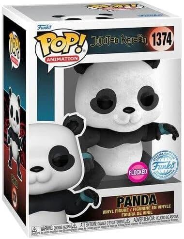 FIGURA PANDA(FLOCKED) EXCLUSIVE 9 CM JUJUTSU KAISEN POP! ANIMATION VINYL