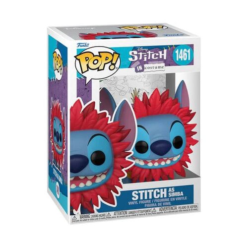 FIGURA POP! & BUDDY VINYL COSTUME- SIMBA 9 CM LILO & STITCH