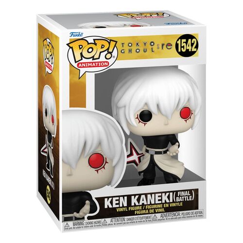 FIGURA KEN KANEKI (LAST BATTLE) 9 CM TOKYO GHOUL:RE POP! ANIMATION VINYL