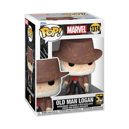 FIGURA OLD MAN LOGAN 9 CM POP! MARVEL VINYL WOLVERINE 50TH - ULTIMATE MARVEL