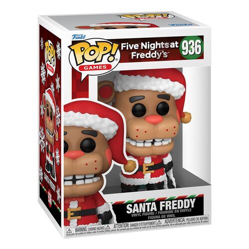 FIGURA POP! GAMES VINYL HOLIDAY FREDDY FAZBEAR 9 CM FIVE NIGHTS AT FREDDY'S