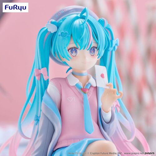 HATSUNE MIKU ESTATUA PVC NOODLE STOPPER LOVE BLAZER 13 CM