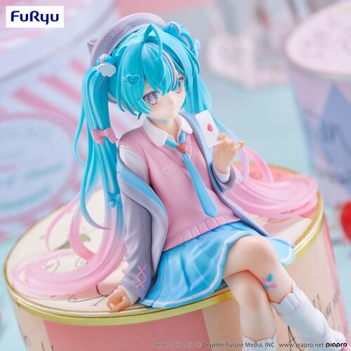 HATSUNE MIKU ESTATUA PVC NOODLE STOPPER LOVE BLAZER 13 CM