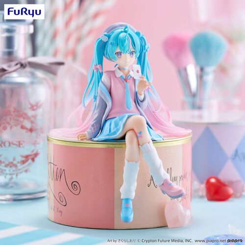 HATSUNE MIKU ESTATUA PVC NOODLE STOPPER LOVE BLAZER 13 CM