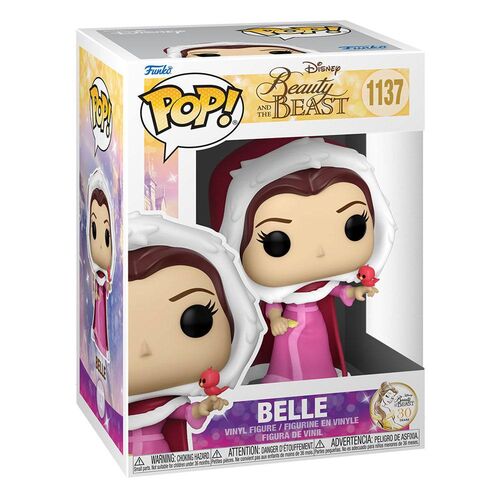 FIGURA POP! MOVIES VINYL WINTER BELLE 9 CM LA BELLA Y LA BESTIA