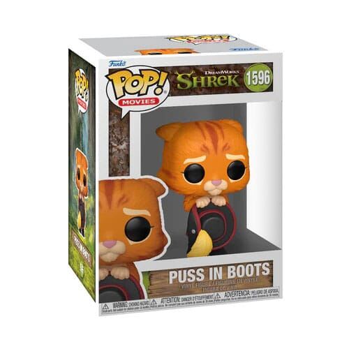 FIGURA POP! MOVIES VINYL 30TH ANNIVERSARY PUSS IN BOOTS 9 CM SHREK