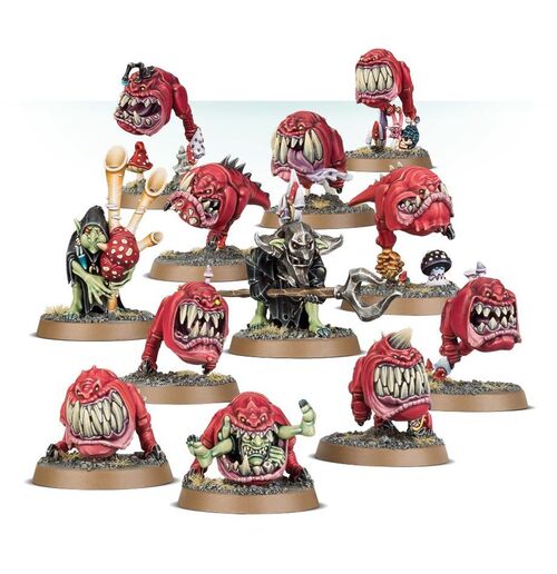 GLOOMSPITE GITZ SQUIZ HERD - MANADA DE GARRAPATOS