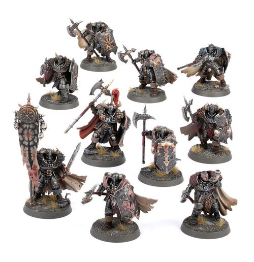 SLAVES TO DARKNESS CHAOS WARRIORS - GUERREROS DEL CAOS