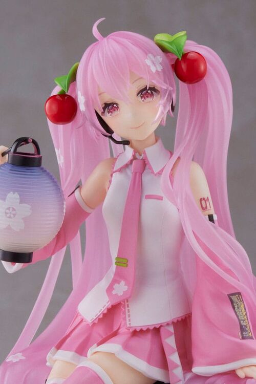 ESTATUA SAKURA MIKU LANTERN VER. REISSUE 20 CM ARTIST MASTERPIECE + HATSUNE MIKU AMP ESTATUA PVC