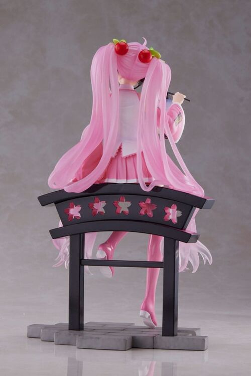 ESTATUA SAKURA MIKU LANTERN VER. REISSUE 20 CM ARTIST MASTERPIECE + HATSUNE MIKU AMP ESTATUA PVC