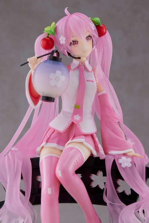 ESTATUA SAKURA MIKU LANTERN VER. REISSUE 20 CM ARTIST MASTERPIECE + HATSUNE MIKU AMP ESTATUA PVC