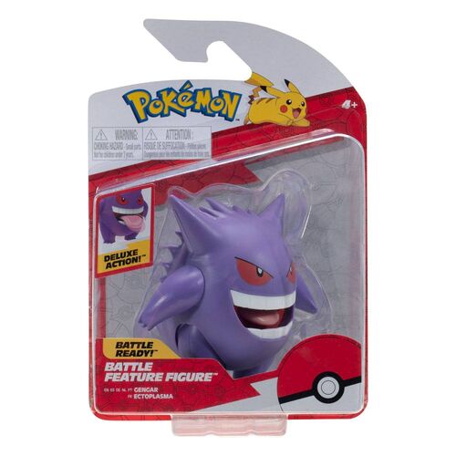 POKÉMON FIGURA BATTLE FEATURE GENGAR 20 CM