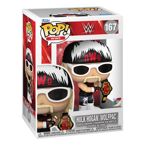 FIGURA WOLFPAC HULK HOGAN 9 CM WWE POP! VINYL