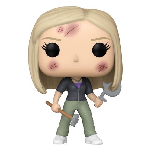 FIGURA POP! TV VINYL BUFFY W/WEAPONS 9 CM BUFFY, CAZAVAMPIROS