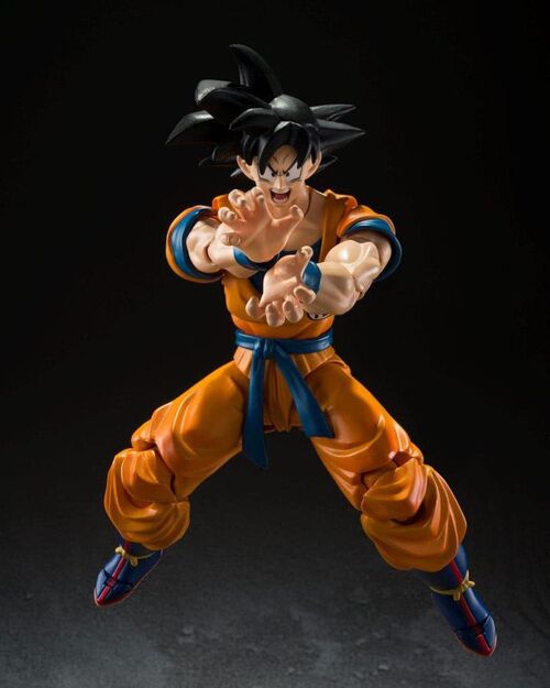 FIGURA S.H. FIGUARTS SON GOKU SUPER HERO 14 CM DRAGON BALL