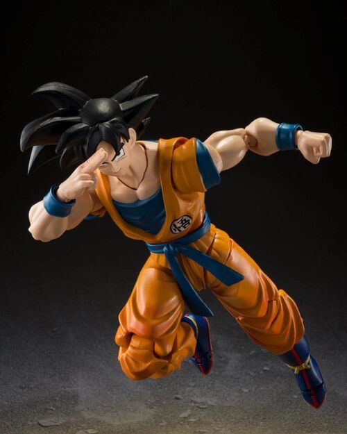 FIGURA S.H. FIGUARTS SON GOKU SUPER HERO 14 CM DRAGON BALL